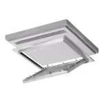 Revisionsklappe Brandschutzklappe Alustar EI30 aus Aluminium für abgehängte Decken, 200×200 bis 800×800 mm
