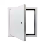 Revisionsklappe Tempo Softline luftdicht mit Schalldämmung, Öffnung Vierkantschlüssel, 200×200 bis 600×600 mm