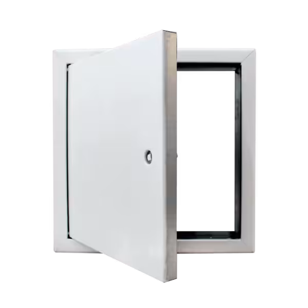 Revisionsklappe Tempo Softline luftdicht mit Schalldämmung, Öffnung Vierkantschlüssel, 200×200 bis 600×600 mm