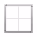 Revisionsklappe Tempo Eco Star zum Verfliesen, Gipskarton, 300×300 bis 800×800 mm