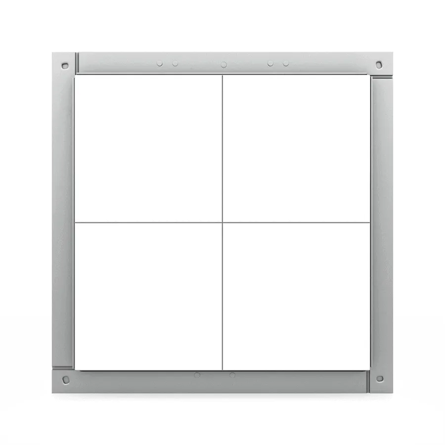 Revisionsklappe Tempo Eco Star zum Verfliesen, Gipskarton, 300×300 bis 800×800 mm