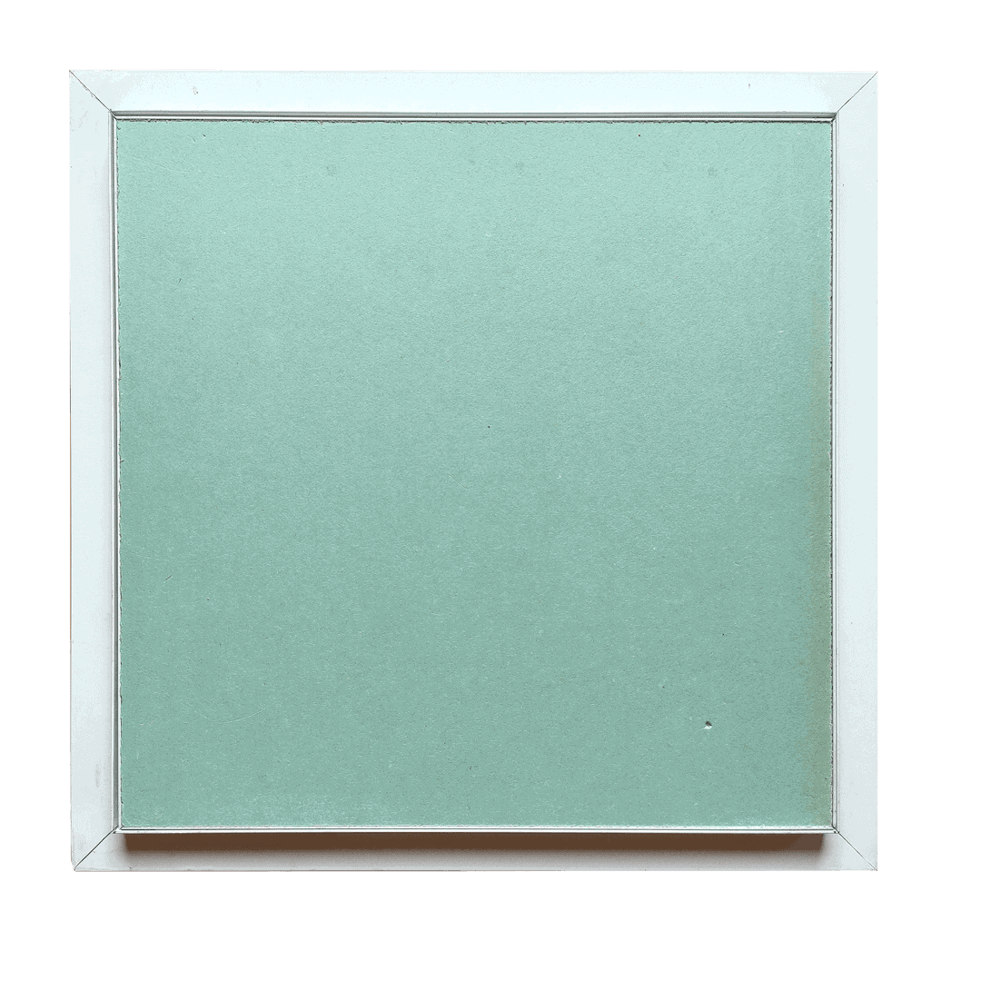 tempo-eco-green-devetissement.png Revisionsklappe Tempo Eco Green aus Gipskarton 12,5 mm für abgehängte Decken, herausnehmbar, 300×300 bis 600×600 mm