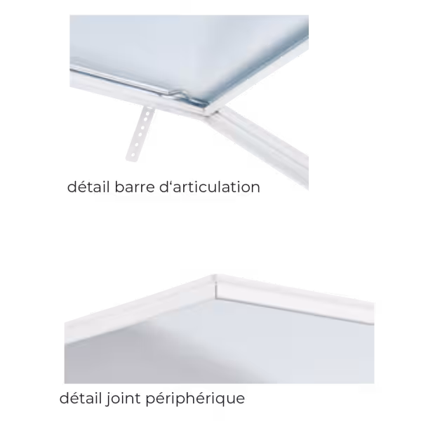 Revisionsklappe Stahlblech Tempo Primus Airproof Luftdichte BBC 500x500mm – Bild 3