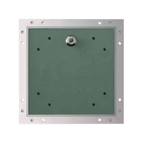 Revisionsklappe Tempo Eco Star für Trockenbau, Gipskarton BA 13, Öffnung Zylinderschloss, 150×300 bis 1400×1400 mm