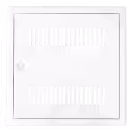 Revisionstür Tempo Softline belüftet mit Lüftungsgitter, Öffnung Vierkantschlüssel, 200×200 bis 600×600 mm