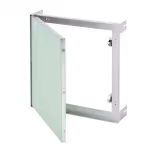 Revisionsklappe Eco Star für Massivwände und Gipskartonwände, unsichtbar, 300×300 bis 600×600 mm