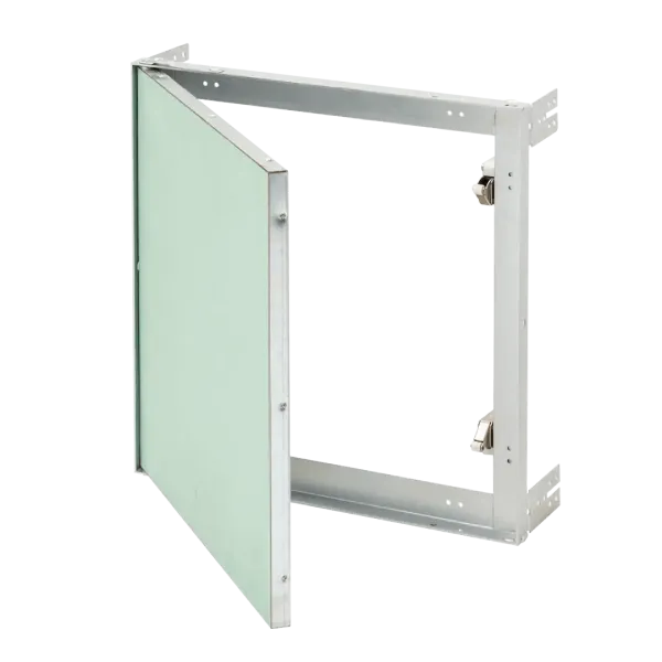 Revisionsklappe Eco Star für Massivwände und Gipskartonwände, unsichtbar, 300×300 bis 600×600 mm