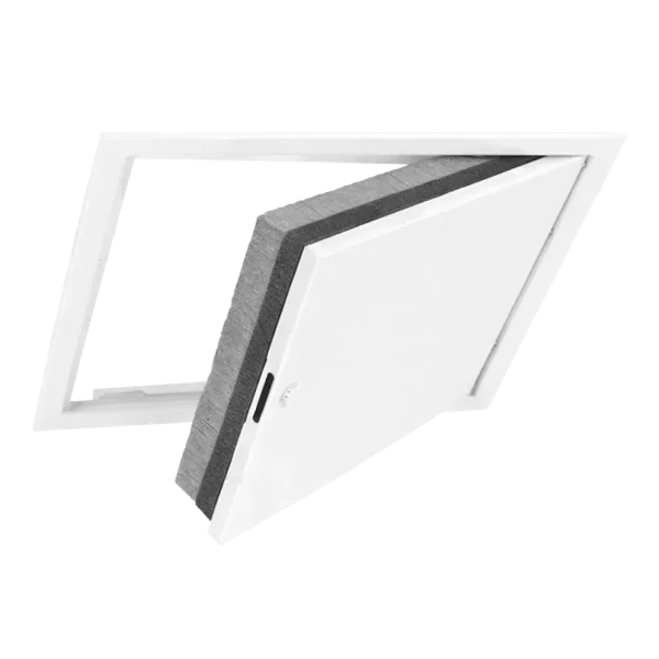 Brandschutz-Revisionsklappe EI60 60 Min für Decke – Fire-Star SW Softline, 200×200 bis 600×1200 mm